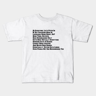 HELPING CHILDREN THROUGH RESEARCH AND DEVELOPMENT Kids T-Shirt